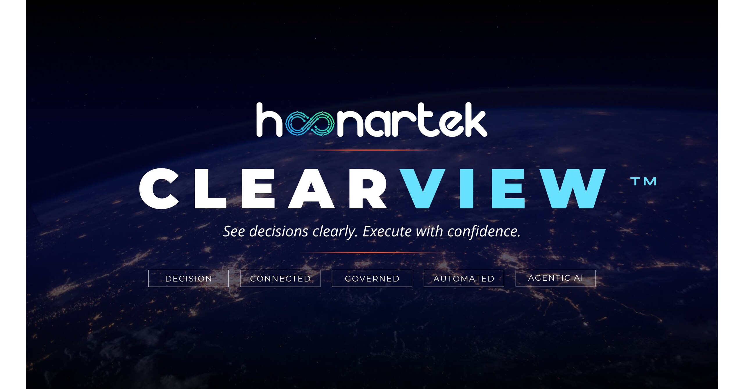 Hoonartek Launches ClearView -- The Agentic Decision Layer for the Modern Enterprise